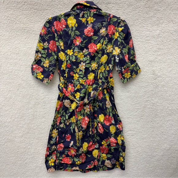 Size 8 - MARISSA WEBB - Floral Printed Puff Sleeve Dress Rent Runway $260 msrp - Picture 3 of 12